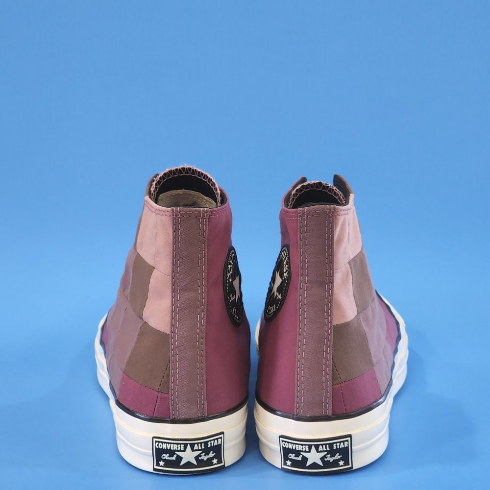 Converse Chuck 70 Hi Plant Color Patchwork Rose Taupe Unisex Sneaker 170682C NWT - Picture 5 of 6